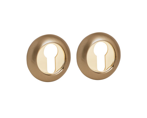 Накладка Fuaro (Фуаро) под цилиндр ET.R.RM54 (ET RM) AB/GP-7 бронза/золото