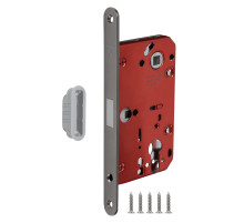 Корпус Fuaro (Фуаро) врезного замка MAGNM85C-50/BL INOX GR-23 графит (блистер) 