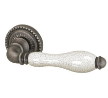 Ручка Armadillo (Армадилло) раздельная R.CL55.Silvia (Silvia CL1) AS/СRP-109 античное серебро/кракелюр 