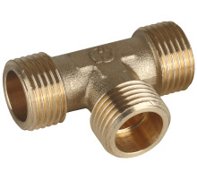 GENERAL FITTINGS наружная резьба 1″, латунь, тройник (51054-1)