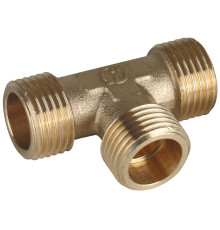 GENERAL FITTINGS наружная резьба 1″, латунь, тройник (51054-1)