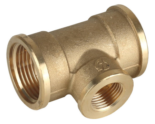 GENERAL FITTINGS внутренняя резьба 1″ - 1/2″ - 1, латунь, переходной тройник (51061-1-1/2-1)