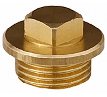 GENERAL FITTINGS 3/4″, с прижимной шайбой, никель, заглушка (51099-3/4)