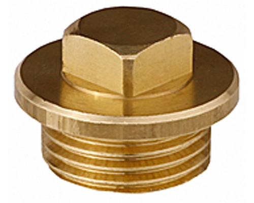 GENERAL FITTINGS 3/4″, с прижимной шайбой, никель, заглушка (51099-3/4)