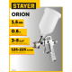 STAYER ORION G, 1.5 мм, пневматический краскопульт с верхним бачком (06471-1.5)