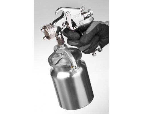 STAYER AirPro S, EA 1.4 мм, пневматический краскопульт с нижним бачком, Professional (06477-1.4)