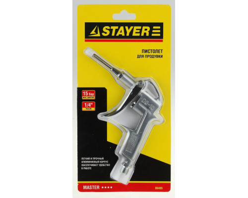 STAYER 15 бар, пистолет для продувки (06485)