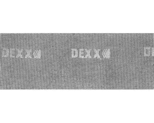 DEXX 105 х 280 мм, 3 шт, Р60, абразивная, водостойкая шлифовальная сетка (35550-060)