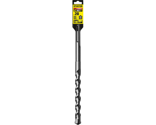 STAYER Hercules-4Х, 20 x 250/360 мм, SDS-max бур, Professional (29370-250-20)