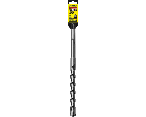 STAYER Hercules-4Х, 22 x 250/360 мм, SDS-max бур, Professional (29370-250-22)
