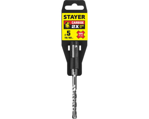 STAYER 5 x 110 мм, SDS-plus бур, Professional (2930-110-05)