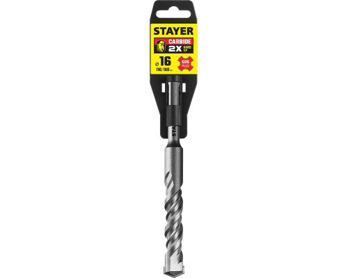STAYER 16 x 160 мм, SDS-plus бур, Professional (2930-160-16)