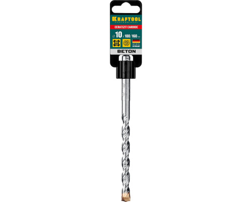 KRAFTOOL Ceratizit Carbide, 10 х 160 мм, SDS-plus бур (29320-160-10)