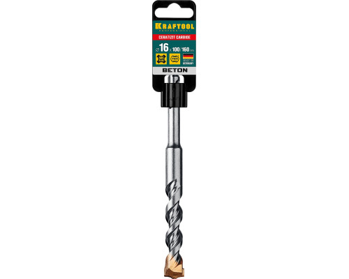 KRAFTOOL Ceratizit Carbide, 16 х 160 мм, SDS-plus бур (29320-160-16)