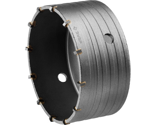 ЗУБР 125 x 70 мм, М22, 12Т, коронка по бетону, Профессионал (29180-125)