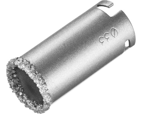 KRAFTOOL 33 мм, L 55 мм, карбид вольфрама, коронка кольцевая (33401-33)