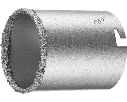 KRAFTOOL 53 мм, L 55 мм, карбид вольфрама, коронка кольцевая (33401-53)