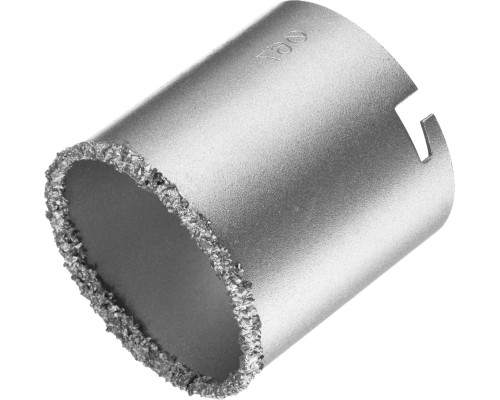 KRAFTOOL 73 мм, L 55 мм, карбид вольфрама, коронка кольцевая (33401-73)
