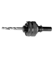 ЗУБР ЭКСПЕРТ-К8 HEX 3/8″ (9,5 мм) державка для биметаллических коронок 32-210 мм (29532)