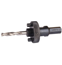 ЗУБР ЭКСПЕРТ-К8 HEX 3/8″ (9,5 мм) державка быстросъемная для биметаллических коронок 32-210 мм (29534)