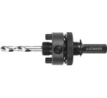 STAYER HEX 3/8″ (9,5 мм) державка для биметаллических коронок 32-160 мм (29548)