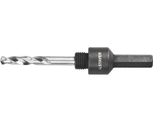 STAYER HEX 1/4″ (6,35 мм) державка для биметаллических коронок 16-30 мм (29549)
