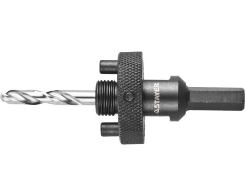 STAYER HEX 3/8″ (9,5 мм) державка быстросъемная для биметаллических коронок 32-160 мм (29550)