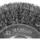 ЗУБР 100 х 12.7 мм, витая, стальная проволока 0.3 мм, дисковая щетка-крацовка для точильно-шлифовального станка, Профессионал (35185-100)