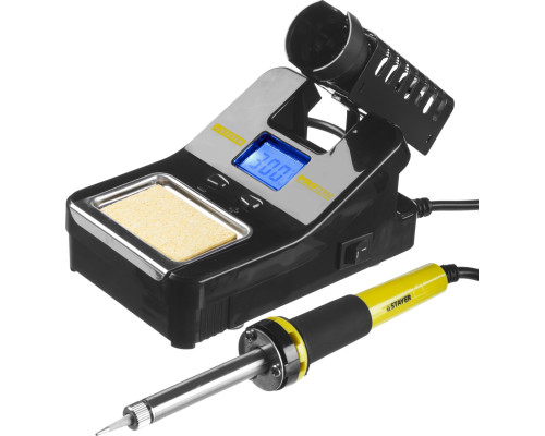 STAYER SP-50, 48 Вт, 160 - 520°C, цифровая паяльная станция, Professional (55370)