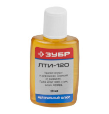ЗУБР ЛТИ-120, 30 мл, флюс (55480-030)