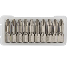 KRAFTOOL X-Drive PH2, 25 мм, 10 шт, торсионные биты (26121-2-25-10)