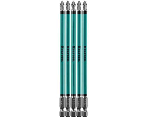 KRAFTOOL Optimum PZ2, 150 мм, 5 шт, биты (26124-2-150-5)