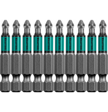 KRAFTOOL Optimum PZ2, 50 мм, 10 шт, биты (26124-2-50-10)