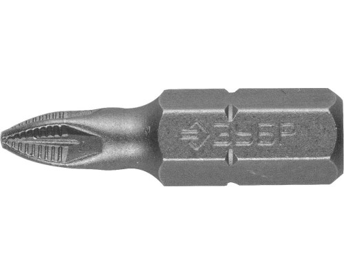 ЗУБР 2 шт, PZ1, 25 мм, кованые биты (26003-1-25-2)