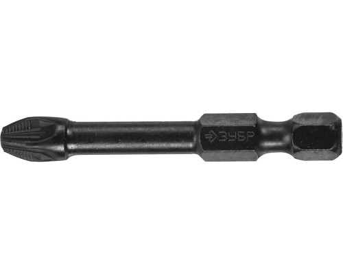 ЗУБР PZ3, 2 шт, PZ3, 50 мм, ударные биты, Профессионал (26023-3-50-S2)