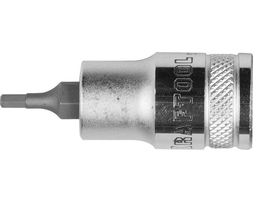 KRAFTOOL HEX, 1/2″, Н3, торцовая бита-головка (27908-03)