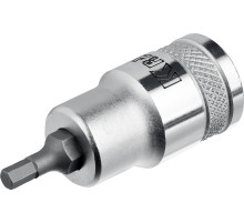 KRAFTOOL HEX, 1/2″, Н4, торцовая бита-головка (27908-04)