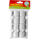 GRINDA d 20 мм, белый, полипропилен, 10 шт, зажим для крепления пленки (422317-20)