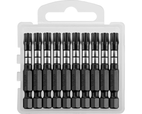 KRAFTOOL Impact TX30, 50 мм, 10 шт, ударные биты (26195-30-50-S10)