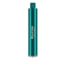 KRAFTOOL DIAMOND 82 мм (450 мм, 1 1/4″, лазерная сварка, сухое сверление с микроударом), алмазная коронка по железобетону (29825-082)