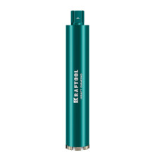 KRAFTOOL DIAMOND 82 мм (450 мм, 1 1/4″, лазерная сварка, сухое сверление с микроударом), алмазная коронка по железобетону (29825-082)