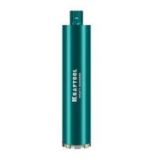 KRAFTOOL DIAMOND 102 мм (450 мм, 1 1/4″, лазерная сварка, сухое сверление с микроударом), алмазная коронка по железобетону (29825-102)