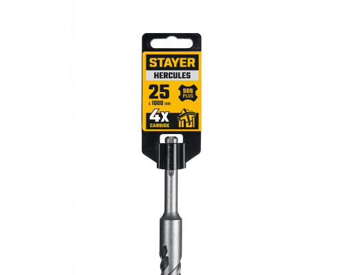 STAYER HERCULES-4Х 25x1000 мм, SDS-plus бур (29290-1000-25)