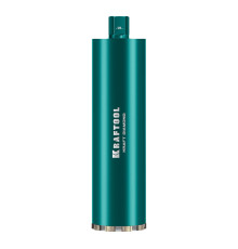 KRAFTOOL DIAMOND 122 мм (450 мм, 1 1/4″, лазерная сварка, сухое сверление с микроударом), алмазная коронка по железобетону (29825-122)