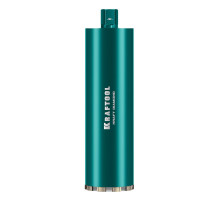 KRAFTOOL DIAMOND 132 мм (450 мм, 1 1/4″, лазерная сварка, сухое сверление с микроударом), алмазная коронка по железобетону (29825-132)