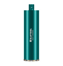KRAFTOOL DIAMOND 132 мм (450 мм, 1 1/4″, лазерная сварка, сухое сверление с микроударом), алмазная коронка по железобетону (29825-132)
