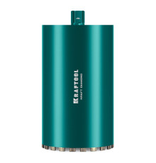 KRAFTOOL DIAMOND 250 мм (450 мм, 1 1/4″, лазерная сварка, сухое сверление с микроударом), алмазная коронка по железобетону (29825-250)