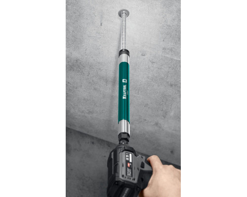 KRAFTOOL X-DRIVE LONG, 10 мм (М6), 285 мм, длинная ударная бита с торцовой головкой (26197-10)