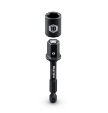 KRAFTOOL CLEAN “Nut driver”, 10 мм, бита с торцовой головкой (26371-10)