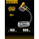 STEHER d180 мм, 900 Вт, подсветка, шлифовальная машина для стен (DWH-900)